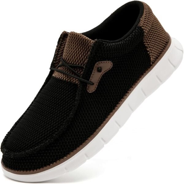 Mens Slip on Loafers Boat Shoes Non Slip Walking Sports Shoes Driving Shoes Casual Office Shoes Gym Lightweight able Shoes