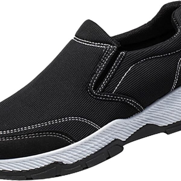 Men's Stylish Breathable Casual Sports Shoes Running Shoes Slip on Walking Tennis Sneakers Lightweight Breathable Casual Soft Sole Mesh Workout Sports Shoes