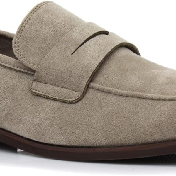 Classic Moc Toe Penny Loafers for Men