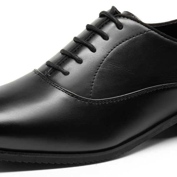 Men Dress Shoes Bussiness Formal Oxfords  Lace Up Soft Plain Toe