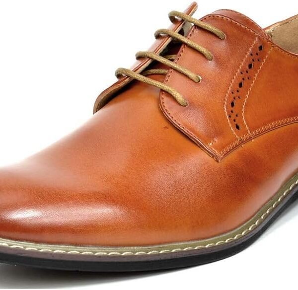 Men Leather Lined Dress Oxfords Shoes