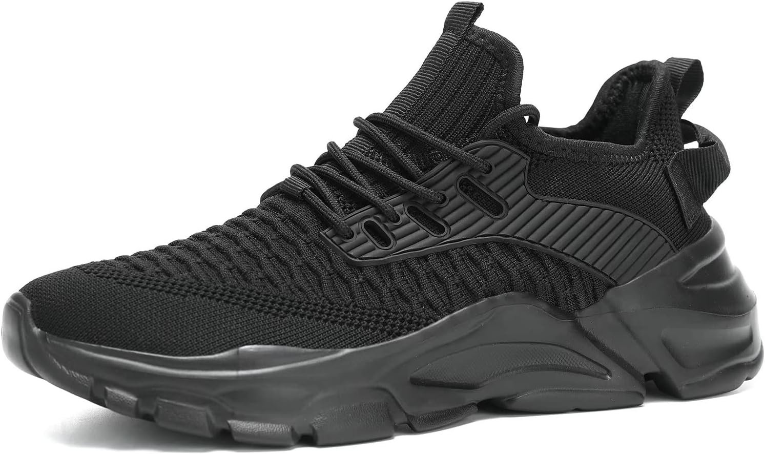 Men's Running Shoes Non Slip Shoes Breathable Lightweight Fashion Sneakers Slip Resistant Athletic Sports Walking Gym Work Shoes Image 2