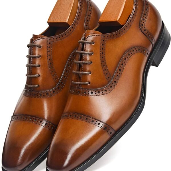 Men Dress Shoes Oxford Formal Modern Leather Shoes for Men