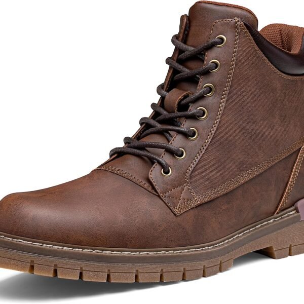 Mens Boots Fashion Casual Boot Hiking Zipper  Boots for Men